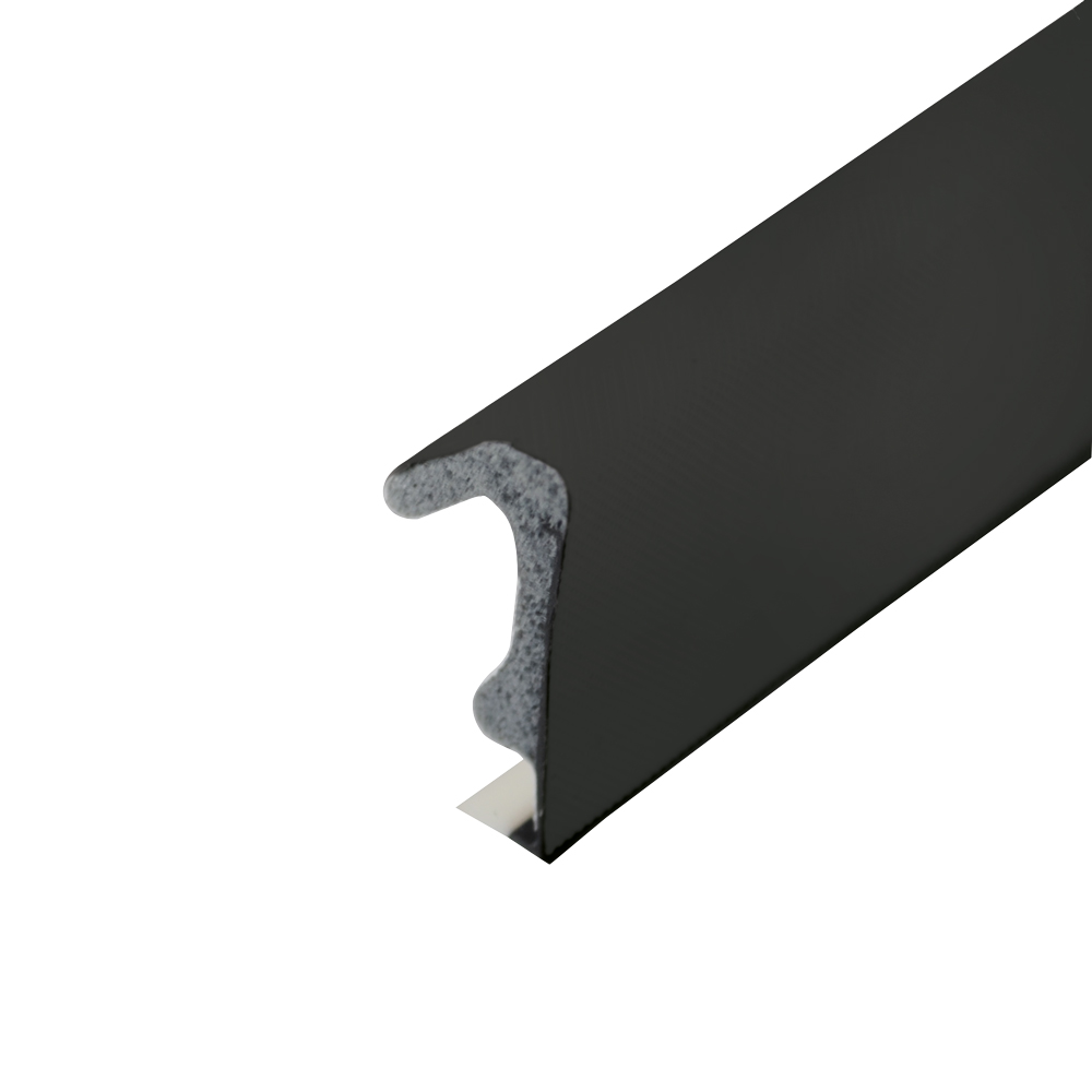 Foamteq FT24 17.5mm Flipper Weatherseal (150m roll) - Black